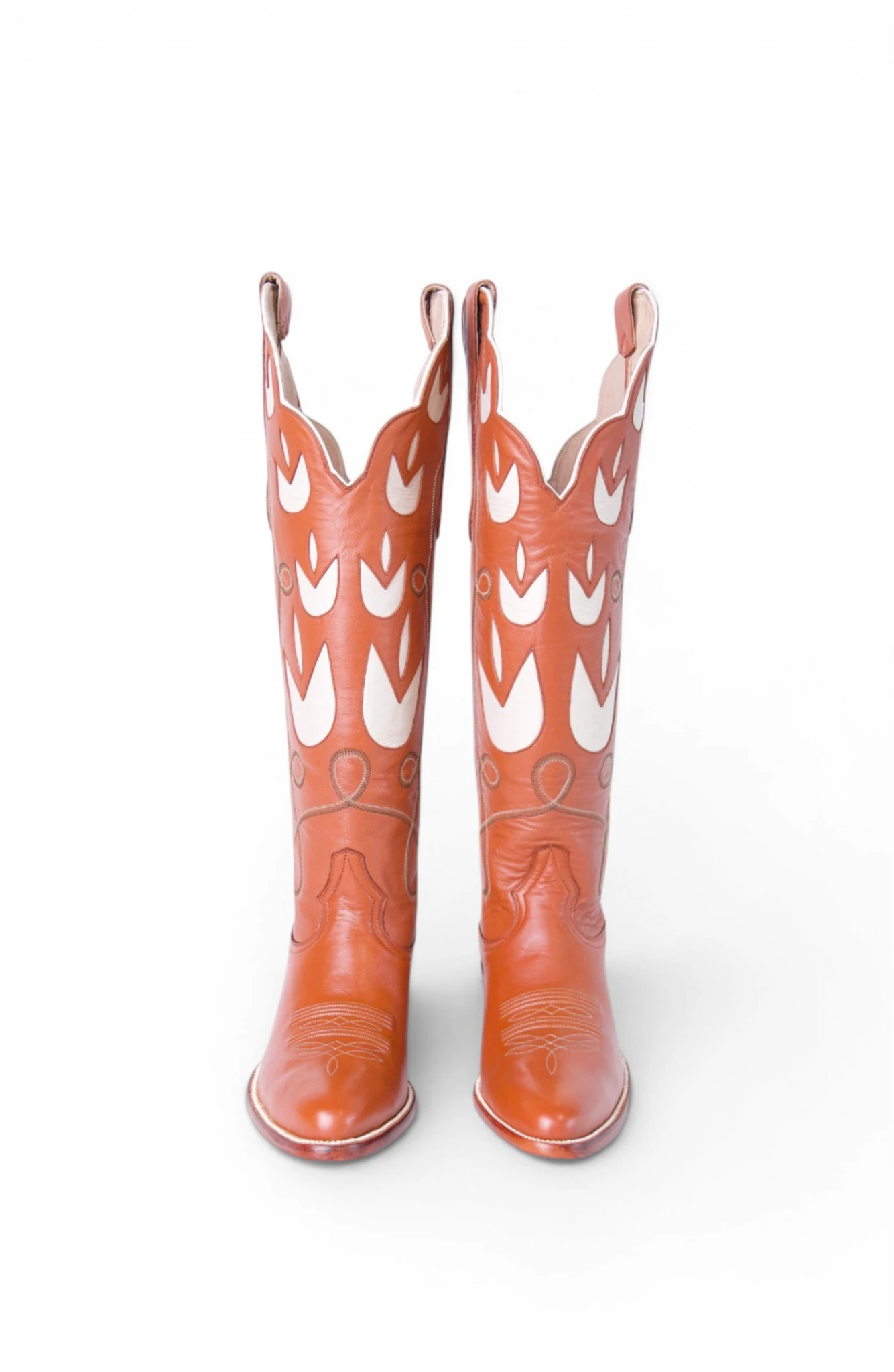 Tulips in Tan boots